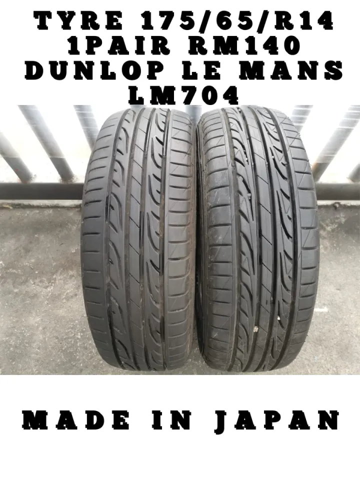 🇯🇵🇯🇵 Tyre 175/65/R14 Dunlop Le Mans LM704 Tyre / Tayar / Tire