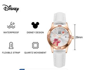 （Local Stock & Local delivery）Disney Mickey Kids for girls for boys Watch Waterproof Night Glowing quartz Watch  Luminous for child