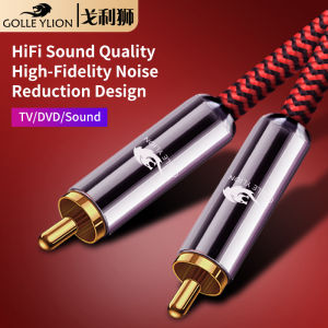 GOLLEY LION RCA Male to Male Digital Coaxial Audio Cable for TV DVD Amplifier Subwoofer