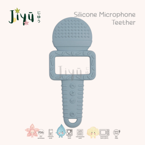 JIYU [JB-028] Silicone Microphone Teether / Gigitan Silikon Mikropon BPA FREE