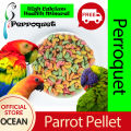 Perroquet Parrot Pellet Feed Repack Fruits Vegetable Mix Macaw African Grey Amazon Conure Ringneck Electus All Parrot Complete Diet. 