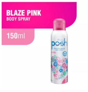 Posh Body Spray Blaze Pink Bottle 150 ml