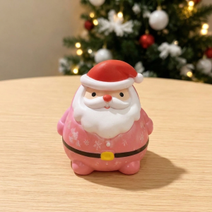 YERZ Slow Rebound Santa Slow Rising Squishy Cute Soft Pinch Santa Claus Squishy Toy Creative Squeeze Christmas Squeeze Toy Christmas Party