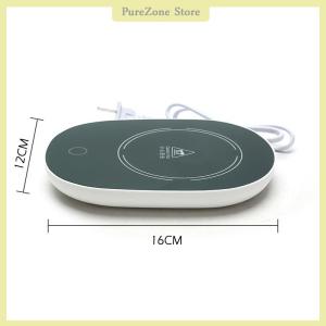 [PureZone] Coffee Mug Cup Warmer Insulation 55 °C Thermostat Coaster Tea Milk