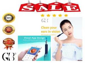 GB-STORE [100% ORIGINAL] smart wireless visual ear cleaner camera wifi