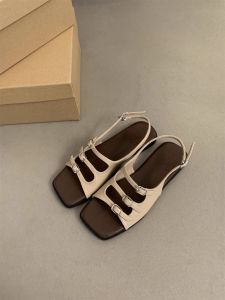 Free Shipping Roman-Style Sandals Fashionable Beachwear Soft And Retro Flat-Soled Beach Sandals New Summer Styles For Women
