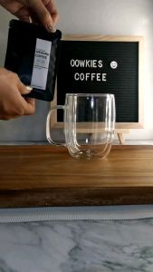 Premium Cordillera Drip Coffee Oowkies Single Pouch Pour Over Coffee 12g