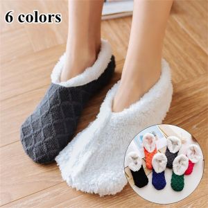 Dép đi trong nhà bằng len mùa đông thời trang cho nữ tất đi đất ấm áp tất kiểu dép lê Dép đi trong nhà