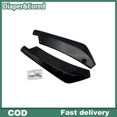 🔥🔥🔥Diaper&Cored Phía sau Bumper Lip khuếch tán phổ phù hợp cho xe sợi carbon cái nhìn cánh phong cách thể thao chống xước phụ kiện bên ngoài
