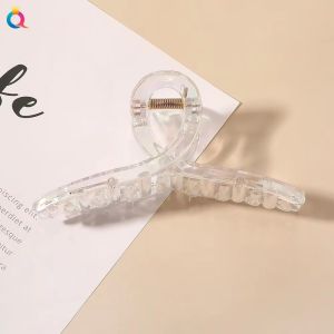 OPE 13CM Korean Plush Hair Clip Simple Back Head Plate Hair Clip Shark Clip Hair Accessories