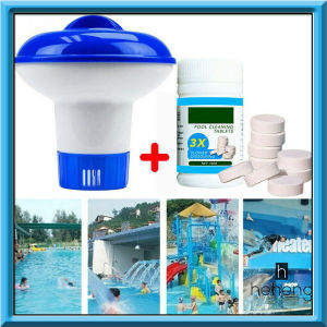 100pcs pool cleaning purifier tablets – chlorine dispenser for swimming pools