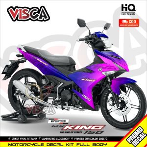 Decal Mx King 150 Full Body Stiker Mx King 150 Full Body Striping Mx King 150 Variasi Bunglon
