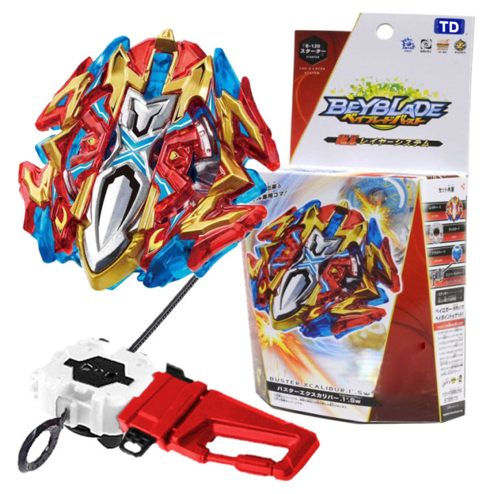 Beyblade Burst Booster Starter Set with Launcher Grip Spinning Fighting Competition Battling Toys Lazada PH