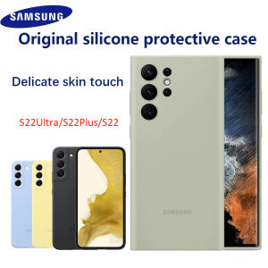 Original Samsung Galaxy S22 Ultra Liquid Silicone Case For Galaxy S22 Ultra S22 Plus S22 High Quality Protector Cover