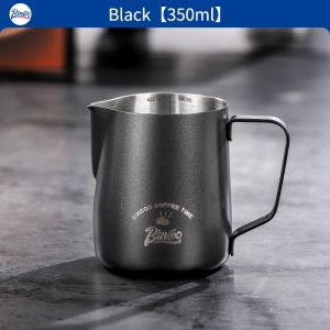 BINCOO Coffee Pot Latte Cup Professional Pull Flower Jar Stainless Steel Milk Pot Coffee Utensils 350ML/600ML