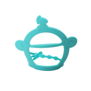 Baby Soft Silicone Teether Toys Glove Food Grade Teether Anti-Biting Gloves for Baby Tooth Gum Anti-Eating Hand Mitt Gloves Biting Mitten Nano Silicone Anti-Bacteria Teethers
