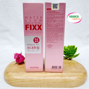 Xịt Khóa Nền Make Up Setting Fixx So Natural All Day Tight Giữ Nền Lâu Trôi Căng Bóng Mịn Lì/ Make Up Setting Fixx So Natural All Day Tight Real Matte 120ml 75ml 35ml