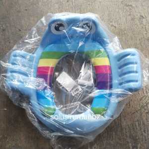 TUTUP CLOSET ANAK PVC BUSA PEGANGAN KODOK HIJAU MUDA DOMBA TAMBAHAN U/