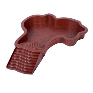 Detachable Reptiles Water Bowl For Turtles With Step Designing Durability Easy To Assemble for Indoor or Outdoor Use