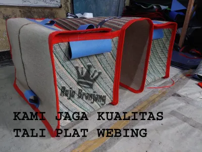 Tas Motor Bronjong / Tas Kurir / Tas Kandek /Tas Pos /Tas Obrok Bahan Goni Kuat