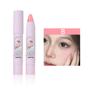 CAPPUVINI Blush Pen Blush Stick Pena Perona Pipi Warna Ekspansif Perona Pipi Gadis Saturasi Rendah Perona Pipi Matte-🌹Tamia