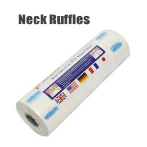 5 Rolls Disposable Neck Collar Ruffles Tissue / Neck Tissue / Neck Paper For Barber