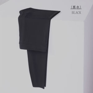 Yoga Pants Ultra-thin and Breathable Womens Mid-waist Shaping Capri Pants Elastic Sports Capri Pants