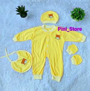 Jumper Baby Panjang SNI Merek Mulia Baby Gratis Topi dan Sarung Tangan Bayi 0-6 bulan 3-6 kg