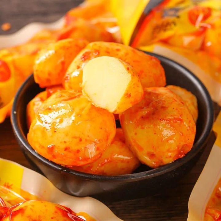 (HCM) Khoai tây nướng tẩm vị Tứ Xuyên siêu ngon 50g/gói | Lazada.vn