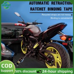 【HOSPORT】2Pcs Automatic Lashing Straps Maximum Load 680KG Self-Winding Lashing Straps 3.3M Retractable Ratchet Straps for Luggage【1-3 days delivery】