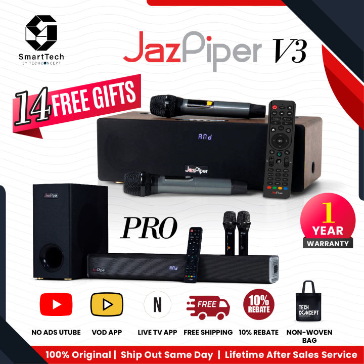 【JazPiper Pro / JazPiper Plus with Smart Voice】 AllinOne Family