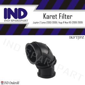 Karet Join Filter Udara Karburator-Karbu Jupiter Z Lama 110 cc 2003-2004-2005-2006-2007-2008-2009 & Vega R New 110 cc 2006-2007-2008-2009