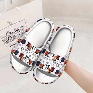 QDshop ใหม่มาก 🌤 รองเท้าแตะแฟชั่น รองเท้าแตะพื้นนิ่มสไตล์เกาหลี เกาใจ น่ารักมาก ลายหมี ลายอักษรอังกฤษ สีสันสดใส สวยจึ้งสุดๆ 🙊