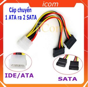 Cáp chuyển nguồn ATA ra 2 sata chất lượng cao