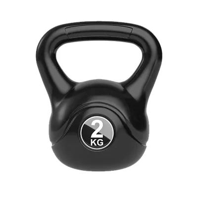 PVC Kettlebell 2KG 4KG 6KG 8KG 10KG 12KG Fitness Weight Kettle Bell for Home Gym Workout Strength Training Exercise Equipment