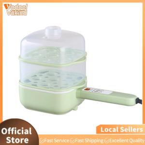 【Vakind】Multifunctional Egg Boiled Electric Egg Cooker Anti-Scald Double Layer for Kitchen Gadget