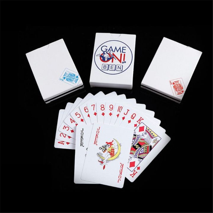 1 deck PVC Waterproof Playing Cards Wearproof Plastic Poker Bar Board ...