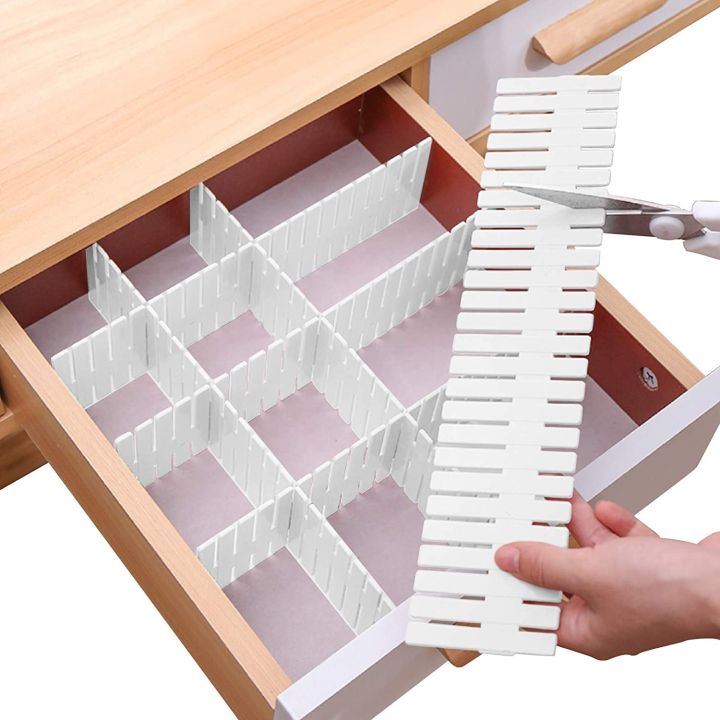 1pc Drawer Organizer Divider, Plastic Desk Storage Box With Compartments,  Perfect For Office Or Home Use