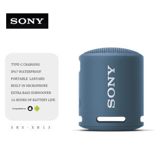 【Fast Delivery】Sony SRS-XB13/SRS-XB100 EXTRA BASS Portable Wireless Speaker Bluetooth Bass Outdoor Waterproof Audio for IOS/Android/PC Built-in Microphone Original Sony Speaker