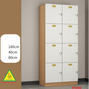 Tủ Locker lưu trữ hiện đại và thẩm mỹ TLK401 - NỘI THẤT LẮP RÁP VIEDNONGADV