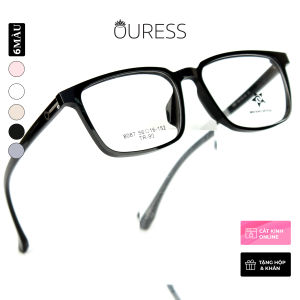 Gọng kính 8087 nhựa cao cấp siêu bền thời trang nam nữ OURESS