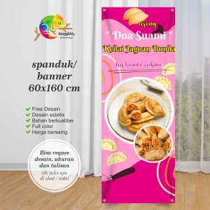 Cetak Spanduk Banner Daifuku Mochi