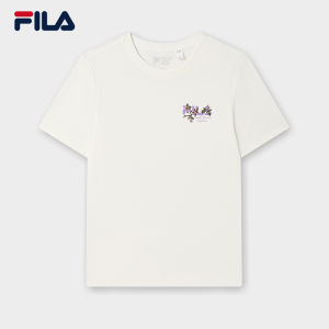 FILA CORE LIFESTYLE HERITAGE LUCKY TAROT Women Short Sleeves T-Shirt (Ash / Violet)