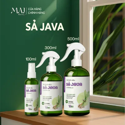 Chai Xịt Thơm Chăn Ga Gối Nệm Khử Mùi Khử Khuẩn Ẩm Mốc TINHDAUSACHANH 100ml/500ml Tinh Dầu Bạc HàVỏ QuếOải Hương