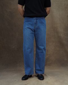 Made to Mature 001 Straight Fits Denim - Mid Wash กางเกงยีนส์เอวสูง