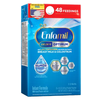 (HSD 2027) Sữa Enfamil Enspire Mỹ Lon Giấy 350g 850g - Sữa Bột Công Thức