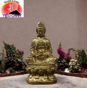 Tượng phật quan âm ôm ngọc đức mẹ quan âm tay cầm hòn ngọc (nhiều màu sắc) cao 26 cm. trang trí tiểu cảnh bonsai ghép lũa để bàn trà phòng khách bàn làm việc trên ô tô đồ thờ cúng phong thủy…