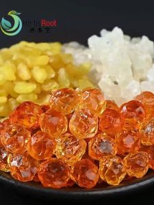 纯天然珍珠桃胶 500g Halal 新货 Pearl Peach Gum 可搭皂角米雪燕银耳 养生甜品煲汤材料 Bahan Kuih Manis Herba Cina