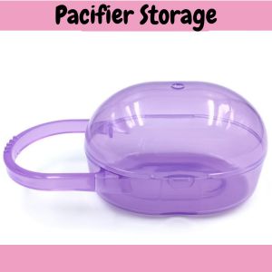 EN MUMMY Pacifier Container Storage Case suitable for Philips Avent Soothie Pacifier Puting Baby Soother Container Baby Pacifier Storage Case Baby Feeding Pacifiers Storage Box Baby Storage Box
