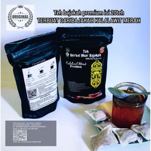 Teh Herbal Akar Bajakah Kalalawit Merah Asli Kalimantan isi 30